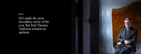 폴 토마스 앤더슨의 새 영화 "One Battle After Another" - LA타임스 인터뷰(번역 / 아카이빙)